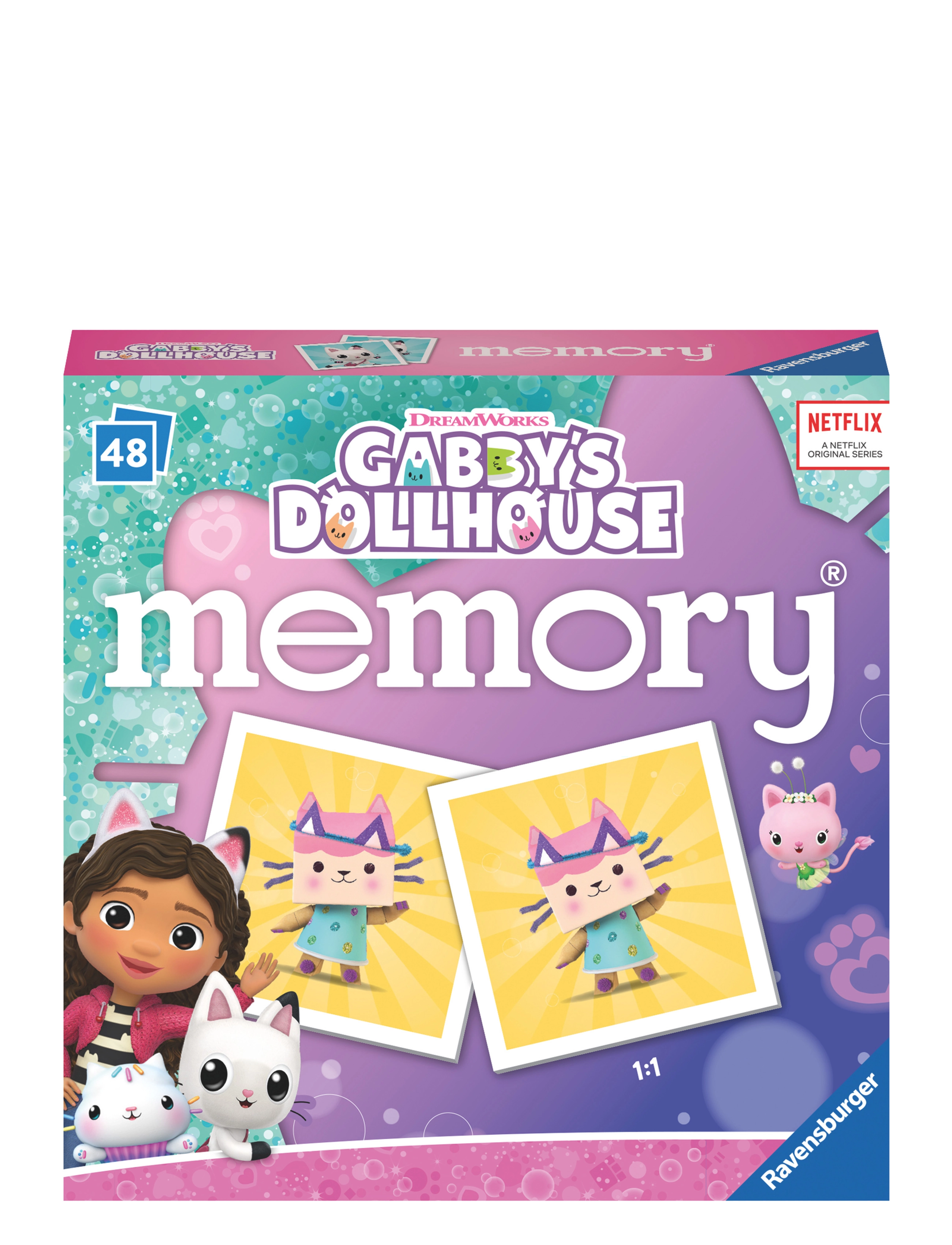 Ravensburger - Gabby’s Dollhouse Mini memory® D/F/I/NL/EN/E - memo - multi coloured - 1