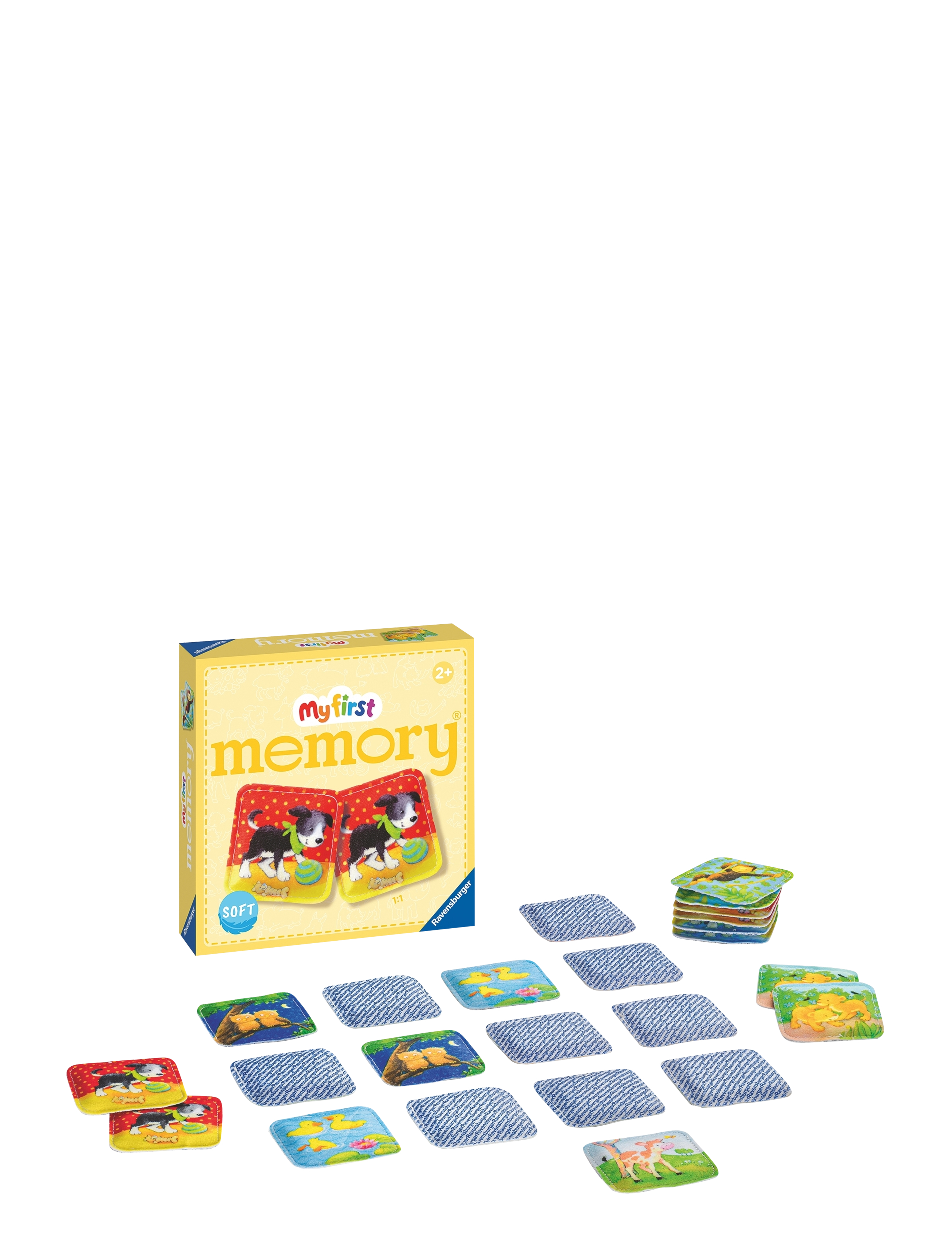 Ravensburger My First Memory Animal Babies, Børn, Card Spil, Multi/mønstret, Str: ENGLISH
