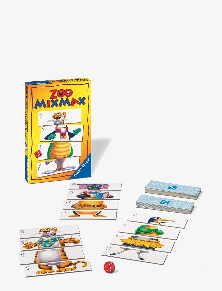 Ravensburger - Zoo Mix Max - kortspel - multi coloured - 0