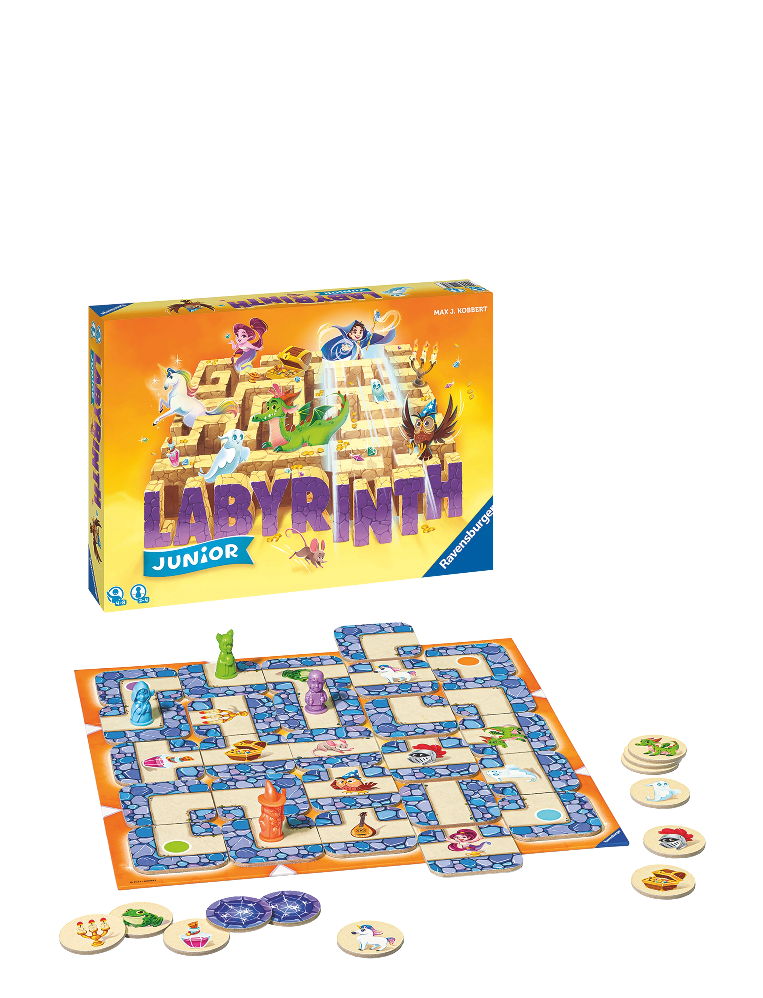 Ravensburger Junior Labyrinth, SWEDISH, Multi/patterned, Spil > Brætspil, Børn