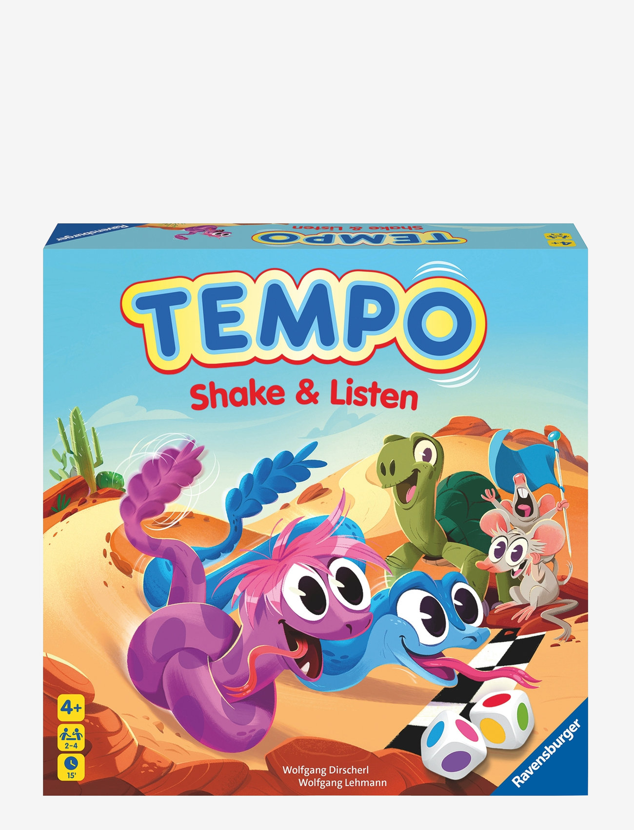 Ravensburger - Tempo Snail Rattle Snake - brætspil - multi coloured - 1