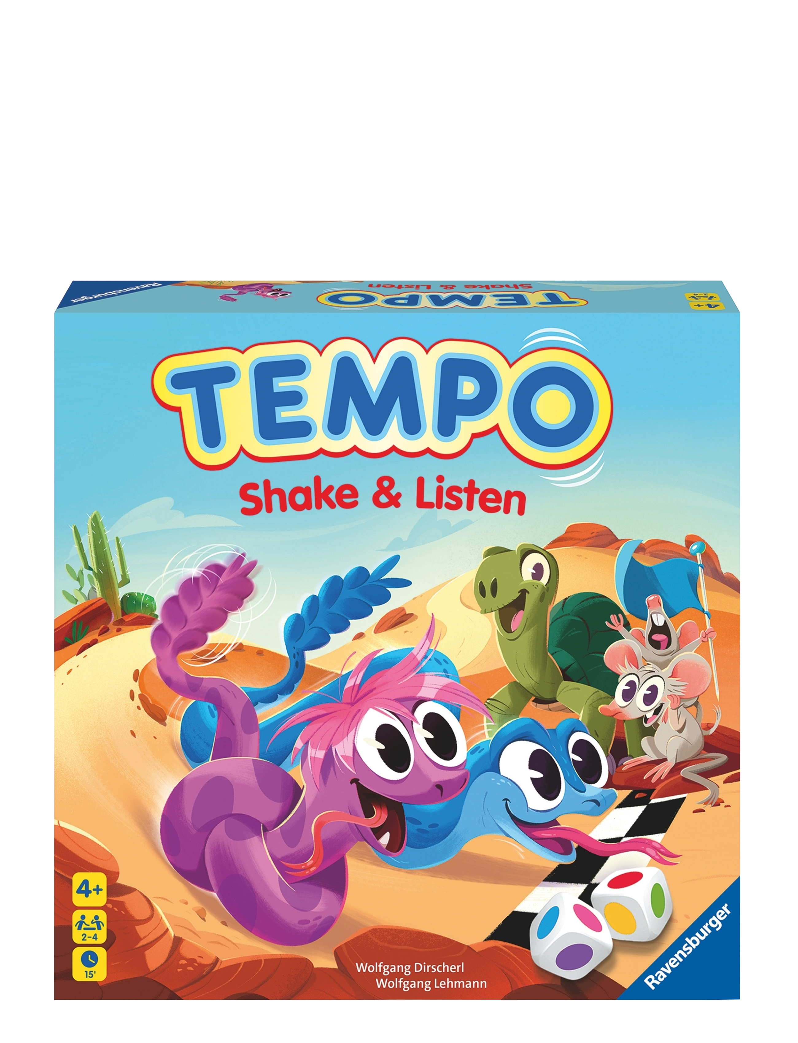 Ravensburger - Tempo Rattlesnake Shake & Listen - lautapelit - multi coloured - 1