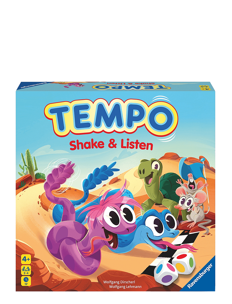 Ravensburger - Tempo Rattlesnake Shake & Listen - borðspil - multi coloured - 1