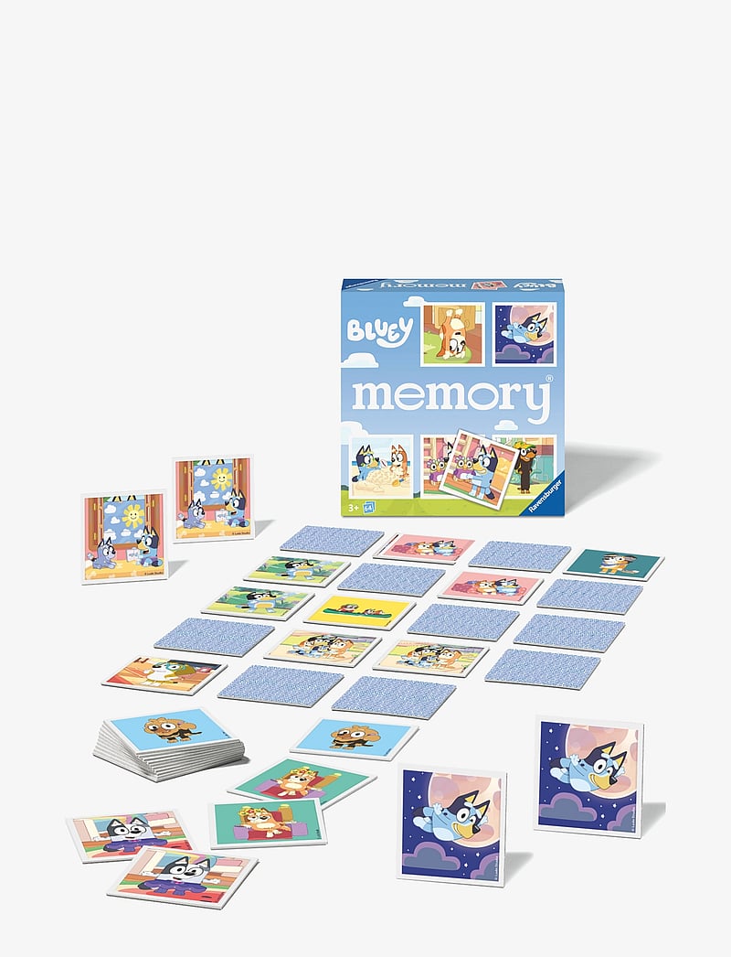 Ravensburger - Bluey memory® - minnisspil - multi coloured - 1
