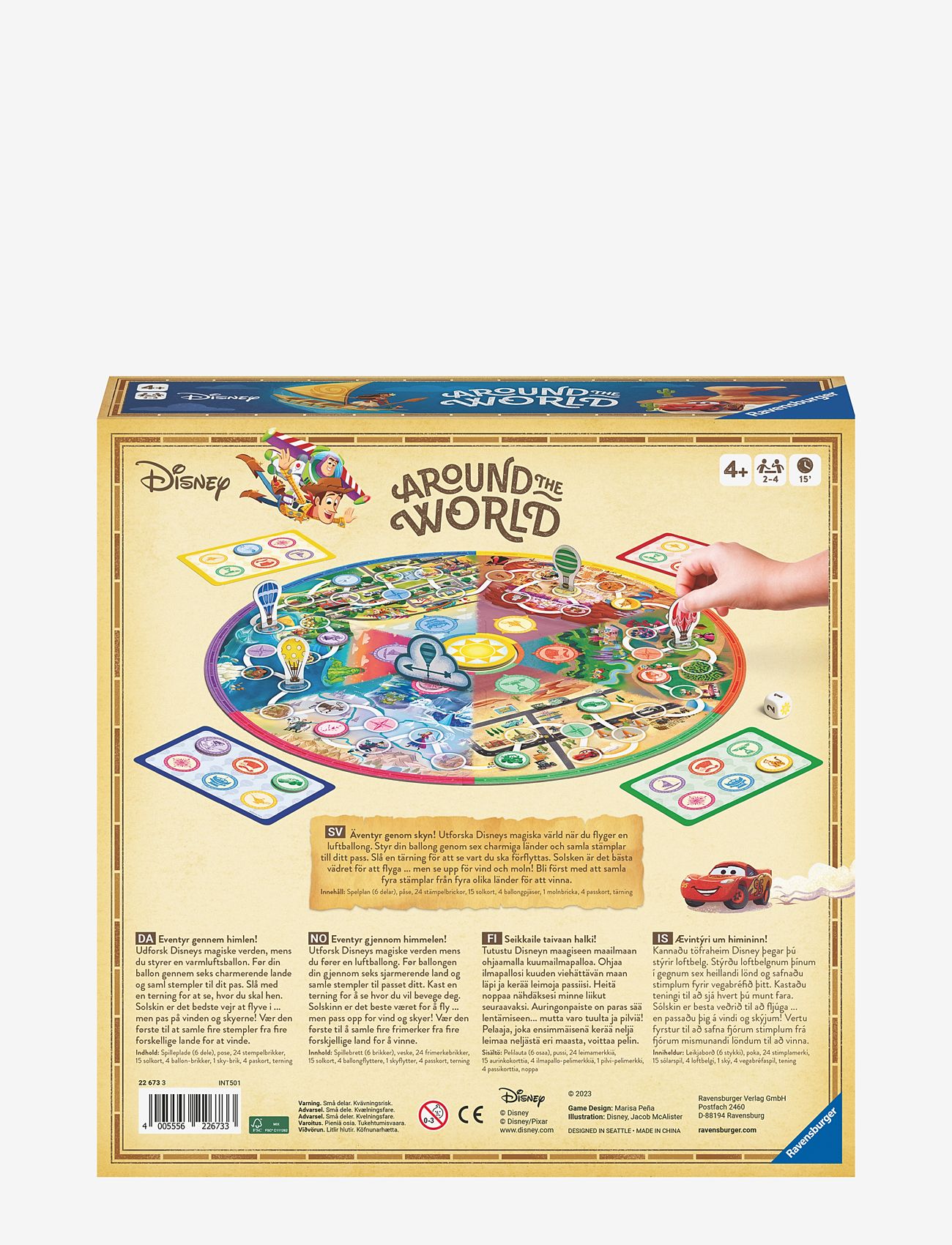 Ravensburger - Disney Around The World - board games - multi coloured - 3