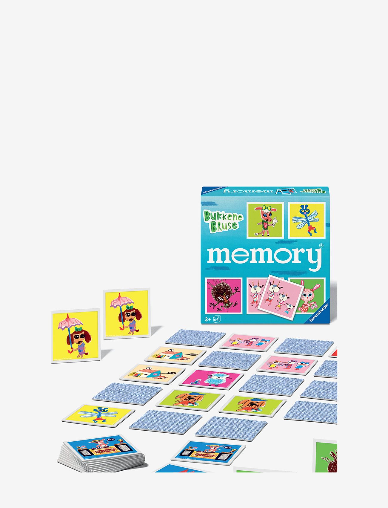 Ravensburger - Bukkene Bruse memory® - memory - multi coloured - 2