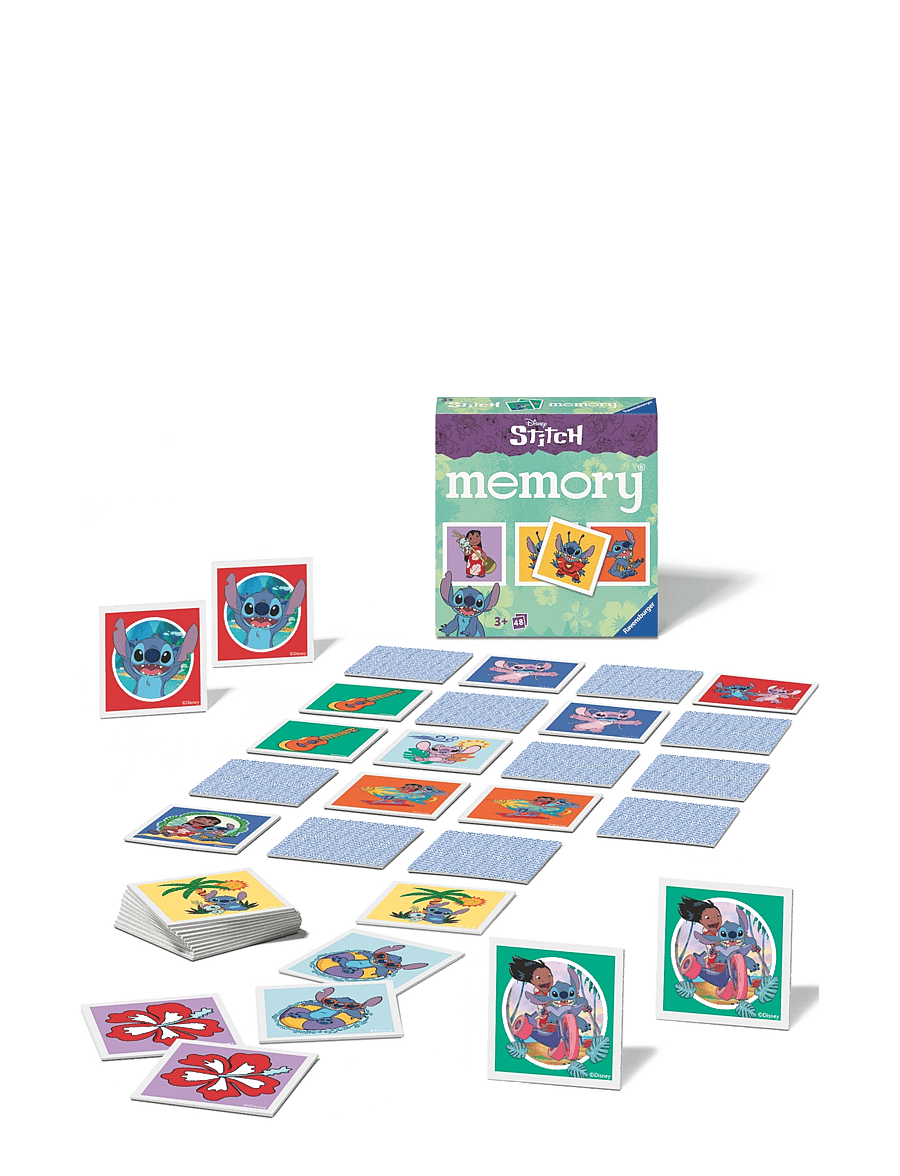 Ravensburger - Disney Stitch Mini memory® - memo - multi coloured - 0