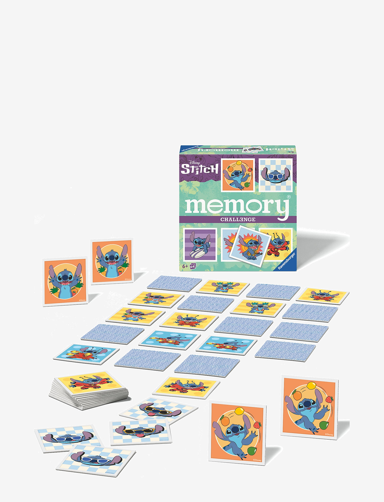 Ravensburger - Disney Stitch Challenge memory® - memo - multi coloured - 0
