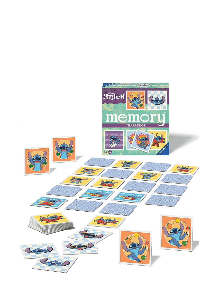 Ravensburger - Disney Stitch Challenge memory® - memo - multi coloured - 0
