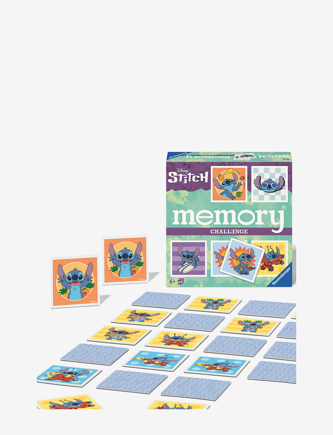 Ravensburger - Disney Stitch Challenge memory® - memo - multi coloured - 1
