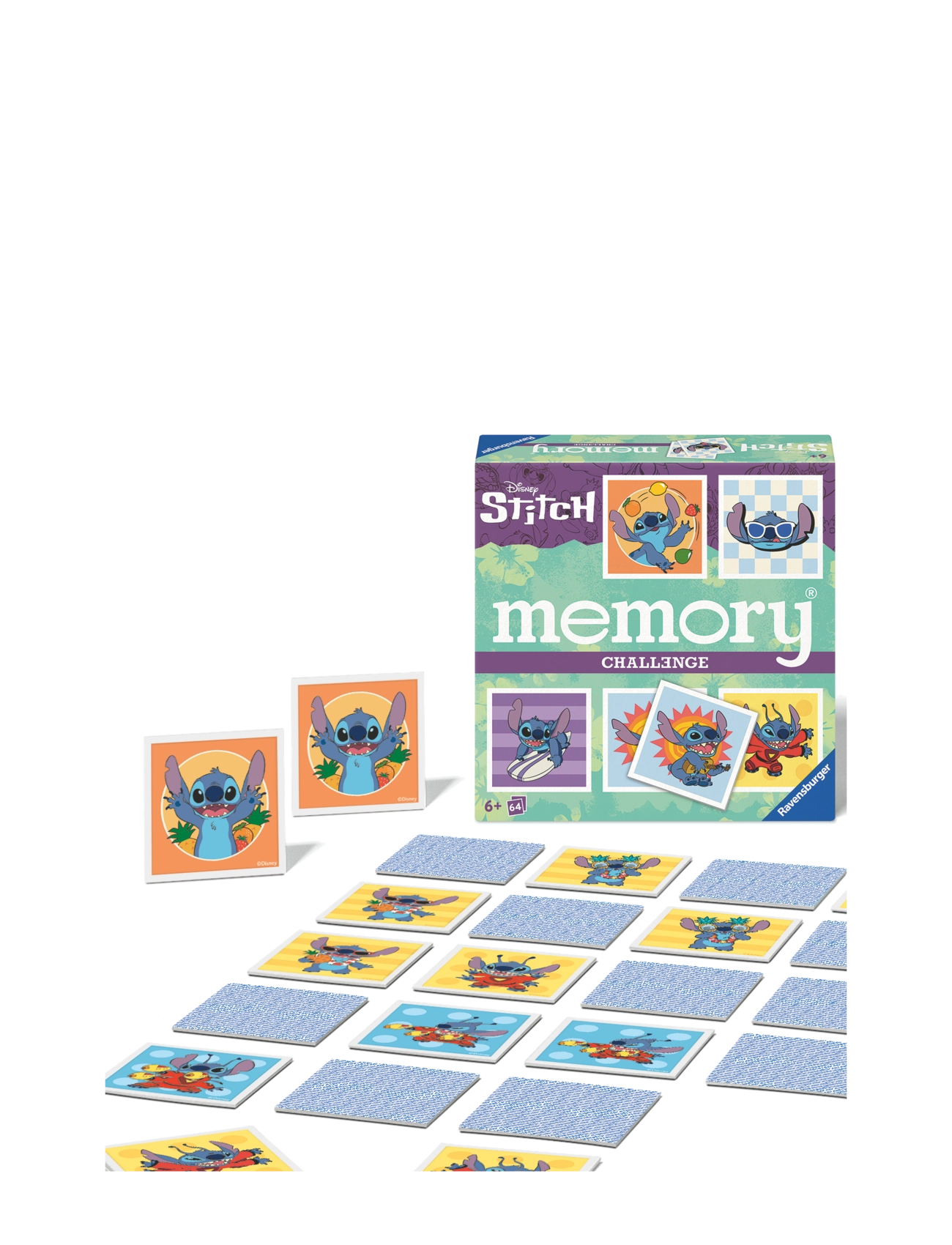 Ravensburger - Disney Stitch Challenge memory® - memo - multi coloured - 1