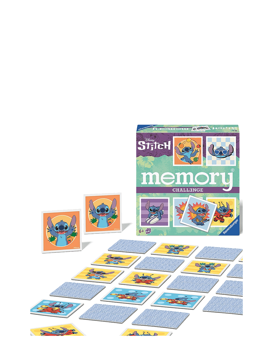 Ravensburger - Disney Stitch Challenge memory® - memo - multi coloured - 1