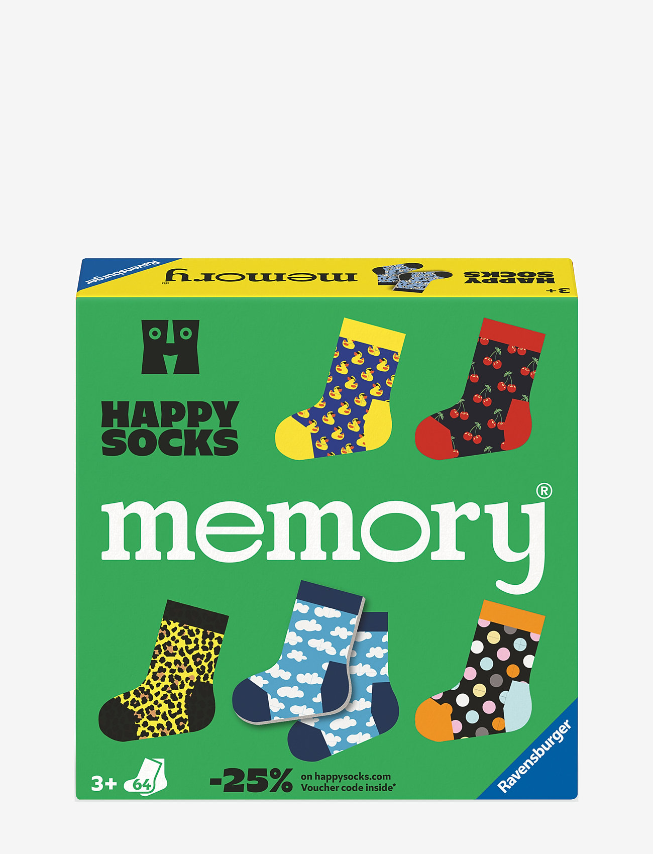 Ravensburger - Happy Socks memory® D/F/I/EN/E/SV - memo - multi coloured - 2