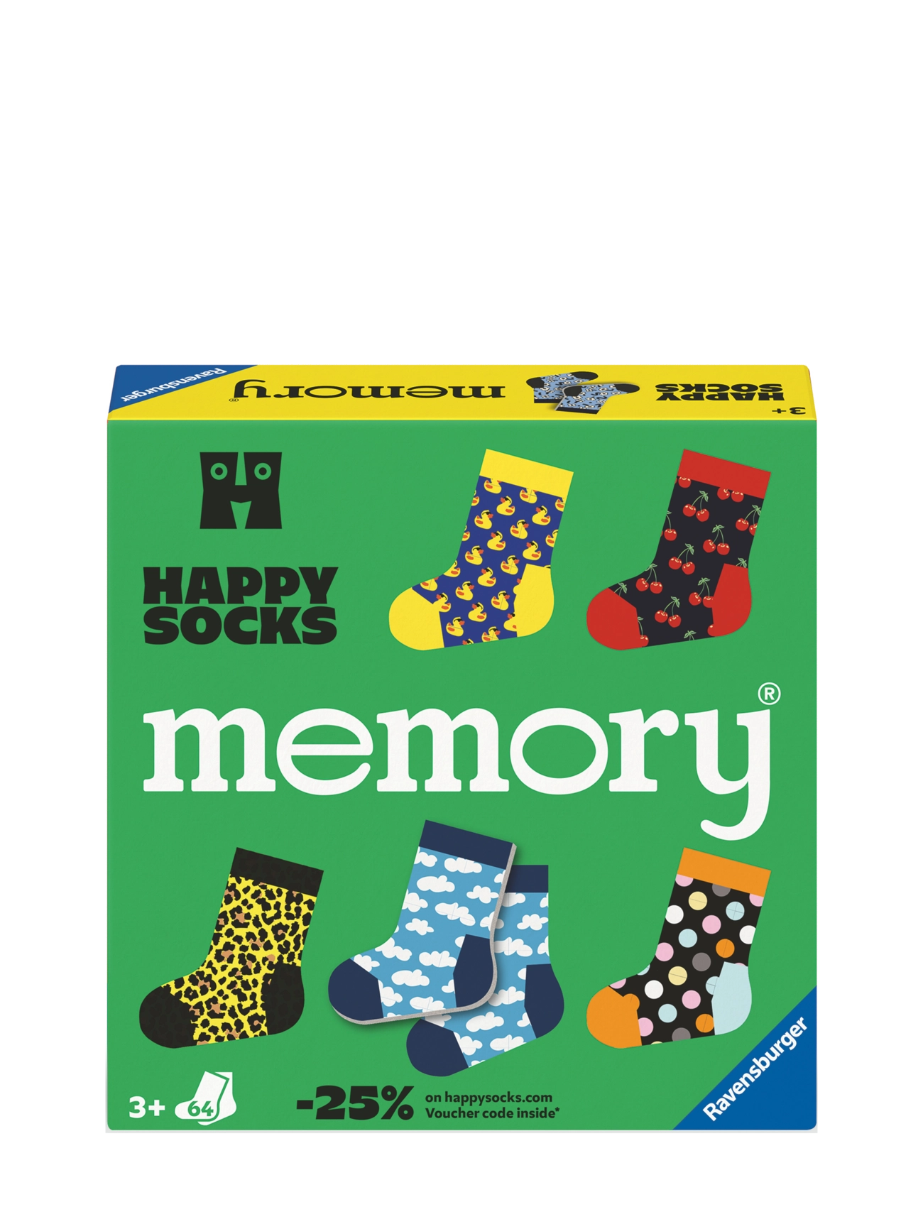 Ravensburger - Happy Socks memory® D/F/I/EN/E/SV - memo - multi coloured - 2