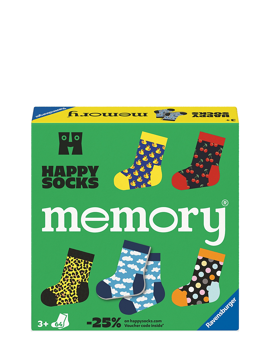 Ravensburger - Happy Socks memory® D/F/I/EN/E/SV - memo - multi coloured - 2