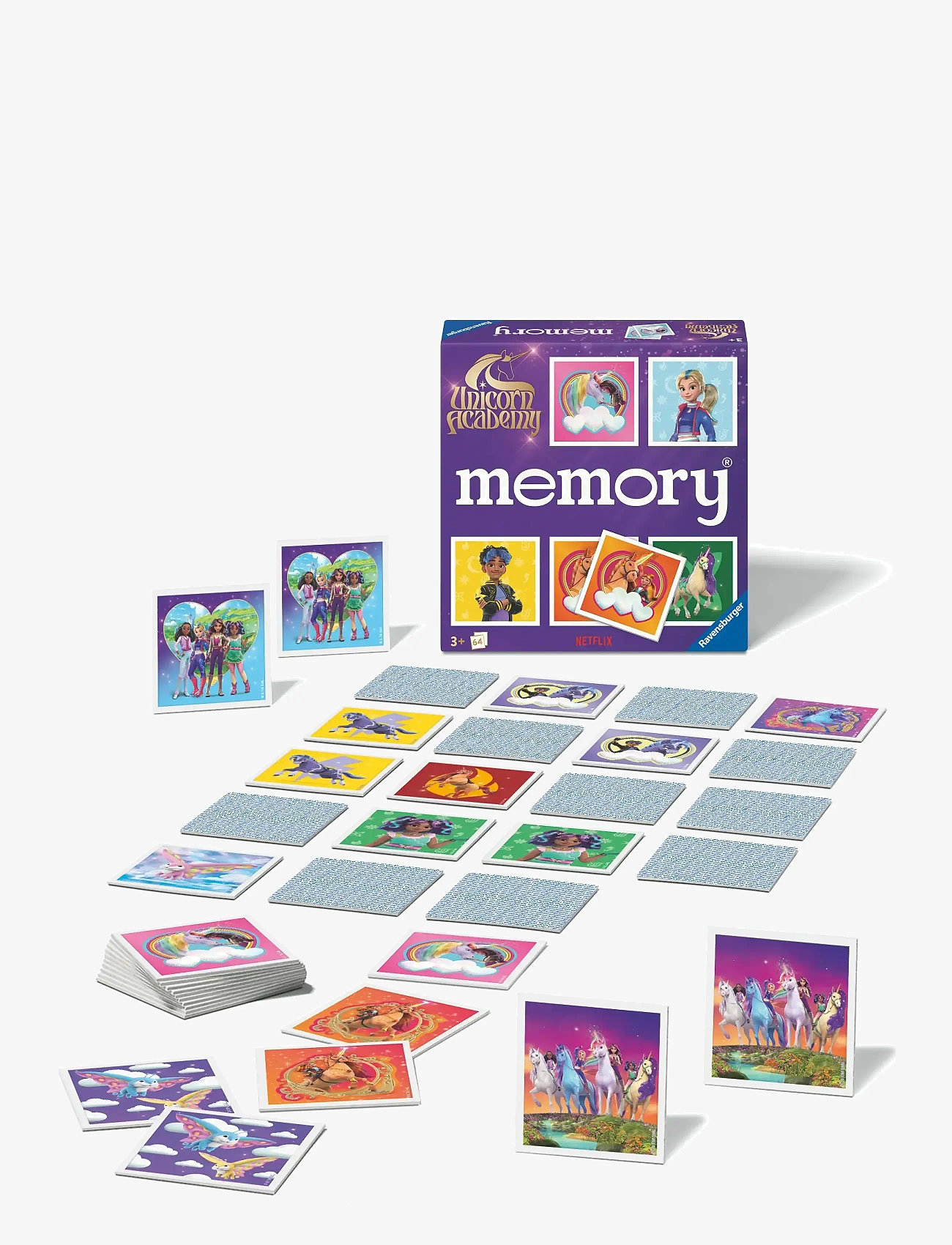 Ravensburger - Unicorn Academy memory® - memo - multi coloured - 0