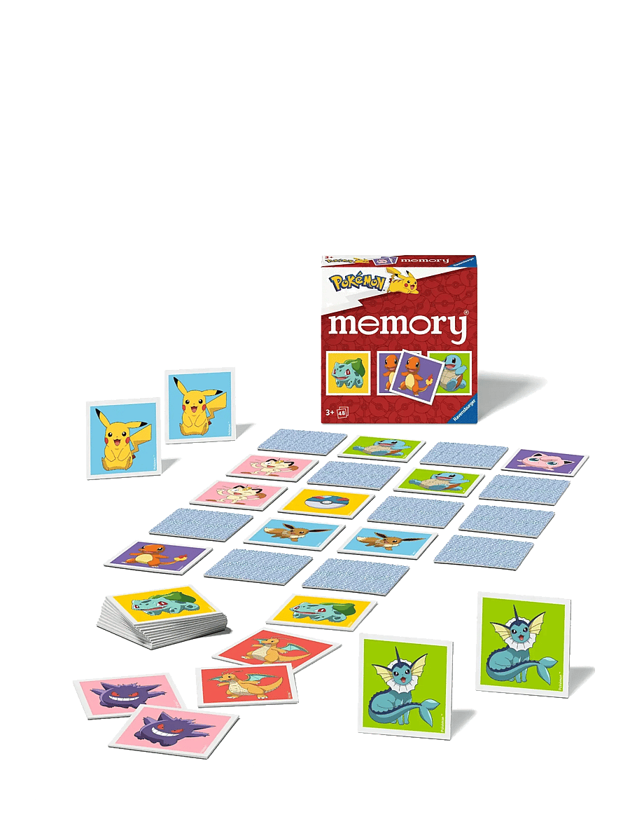 Ravensburger - Mini memory - Vendespil Pokémon - memo - multi coloured - 0