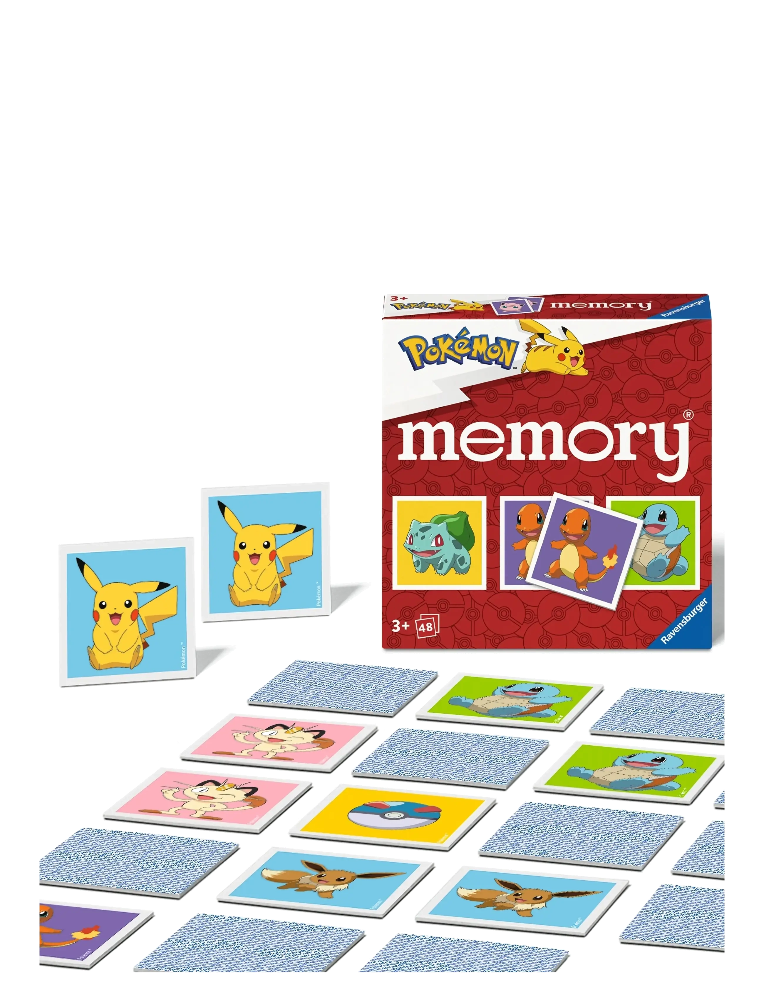 Ravensburger - Mini memory - Vendespil Pokémon - memo - multi coloured - 2