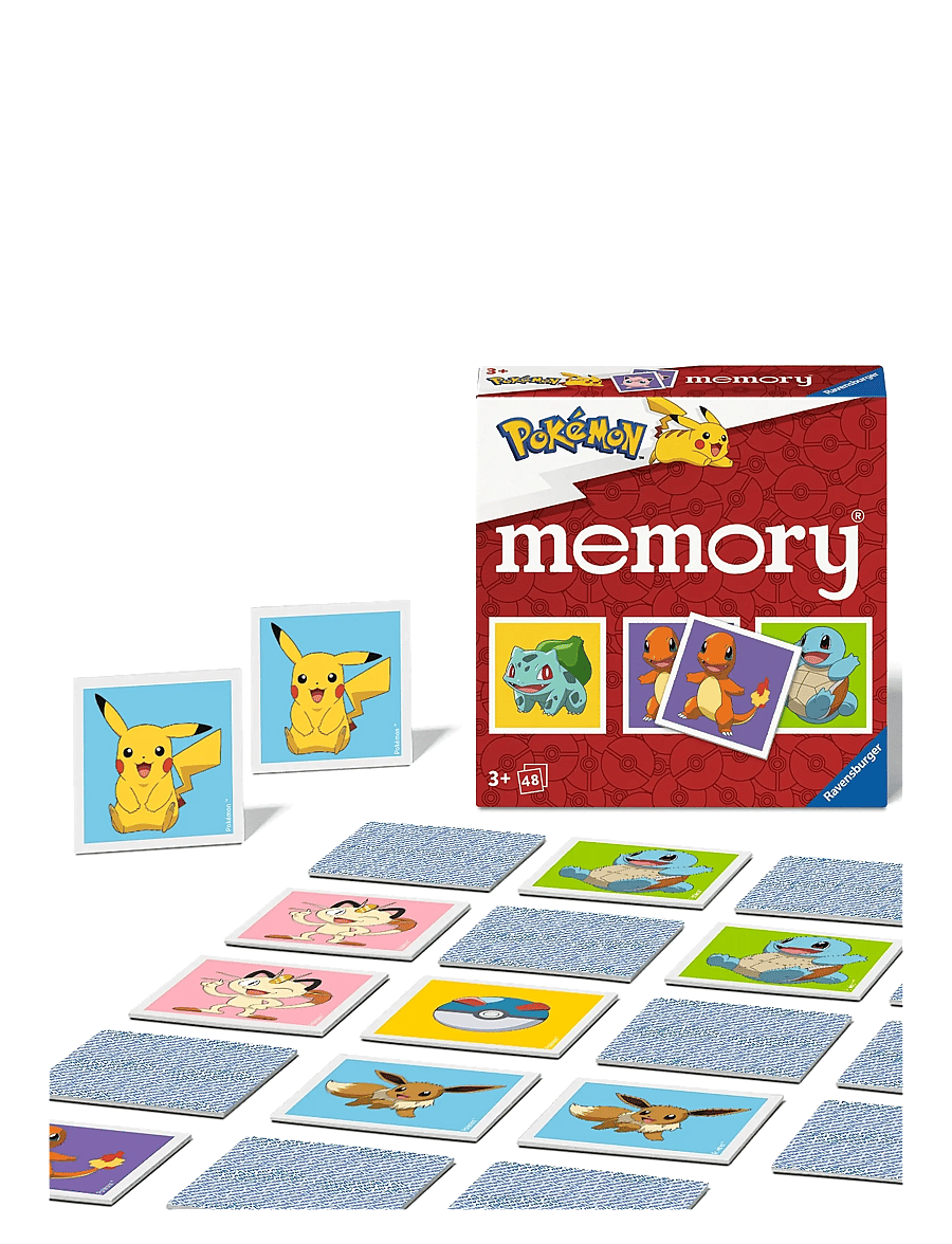 Ravensburger - Mini memory - Vendespil Pokémon - memo - multi coloured - 2