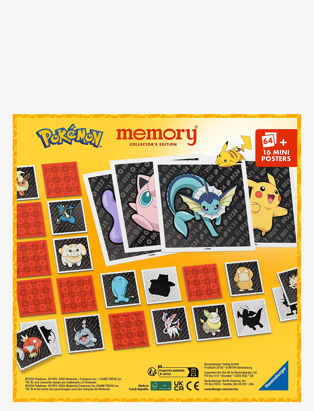 Ravensburger - Memory® - Vendespil Collectors Pokémon - memo - multi coloured - 1