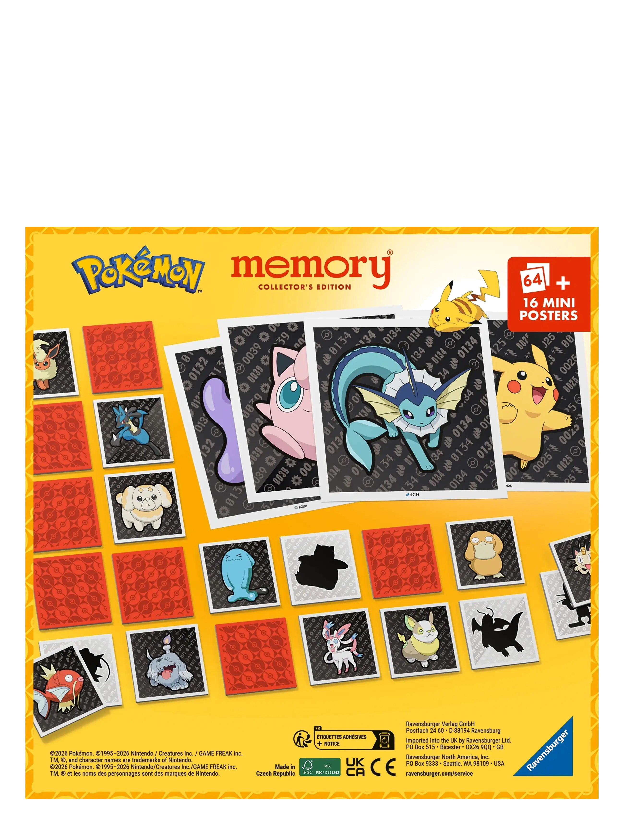 Ravensburger - Memory® - Vendespil Collectors Pokémon - memo - multi coloured - 1