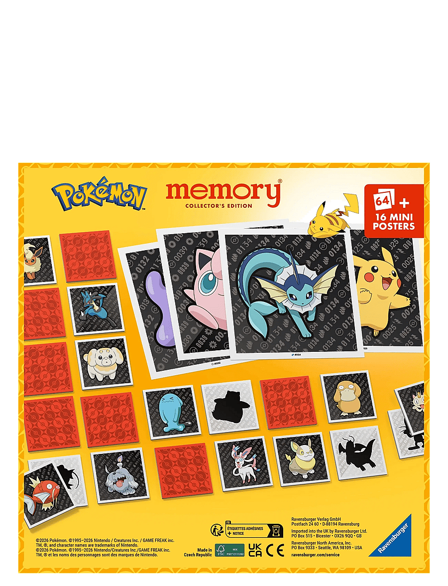 Ravensburger - Memory® - Vendespil Collectors Pokémon - memo - multi coloured - 1