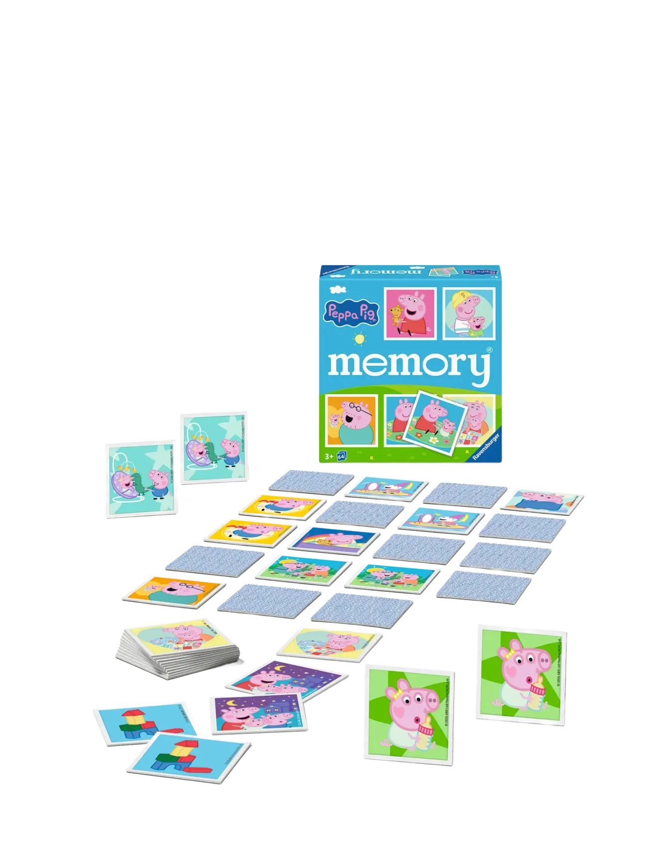 Ravensburger Memory® Peppa Pig - Peppa Gris - MULTI COLOURED / pink/rose