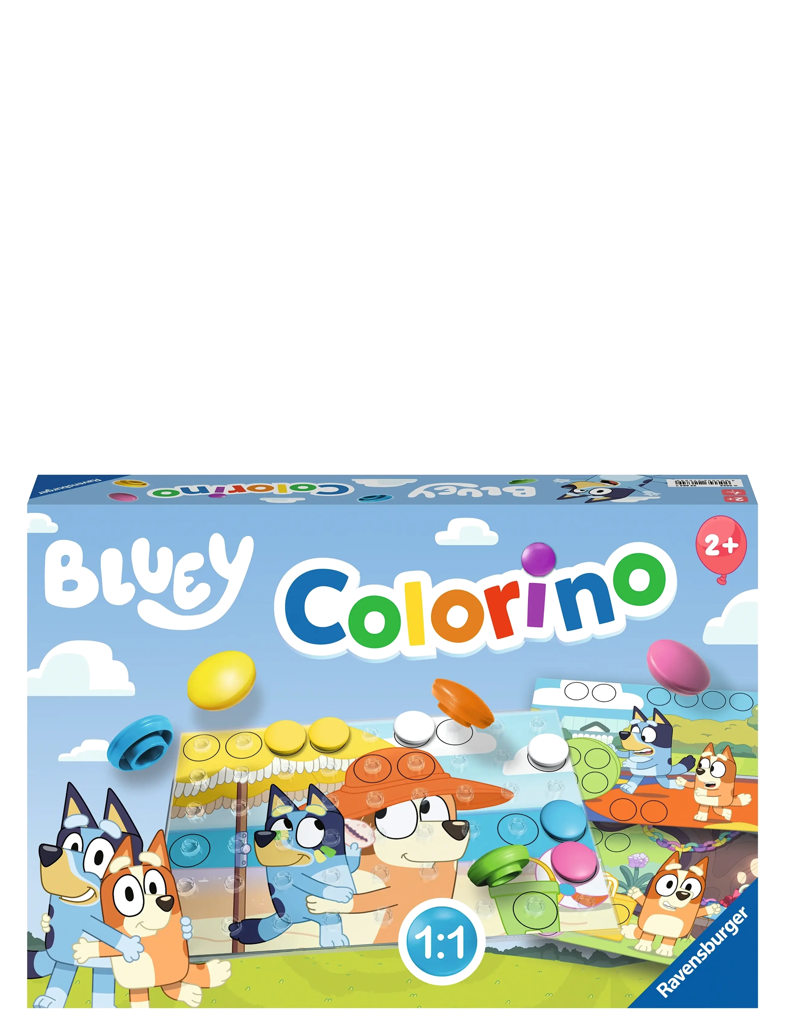 Ravensburger - Bluey Colorino SV/NO/DA/FI - brädspel - multi coloured - 1