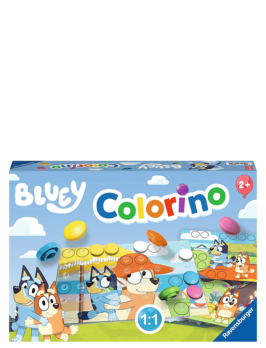 Ravensburger - Bluey Colorino SV/NO/DA/FI - brädspel - multi coloured - 1