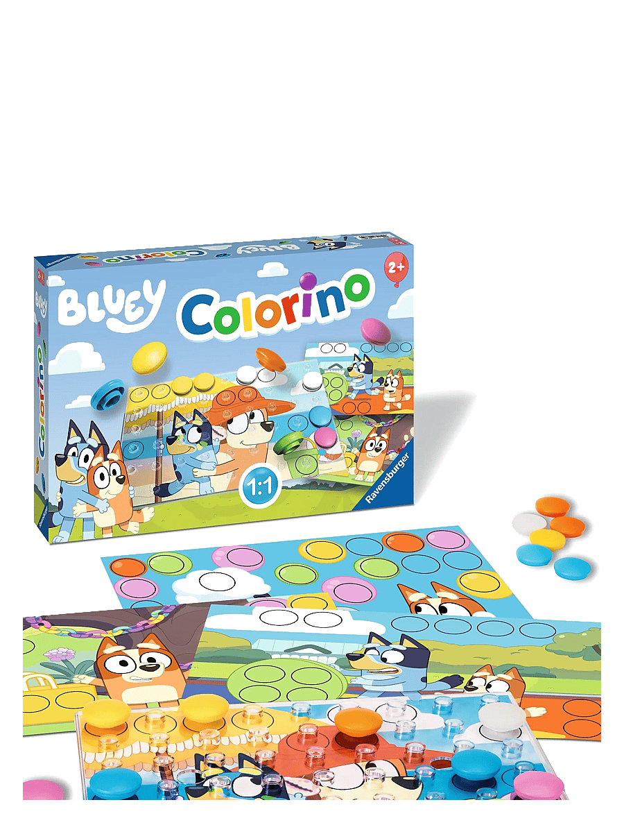 Ravensburger - Bluey Colorino SV/NO/DA/FI - brädspel - multi coloured - 2