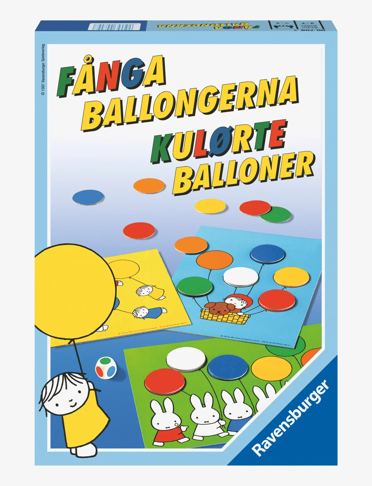 Ravensburger - Fånga Ballongerna SV/DA - lærerike spill - multi coloured - 1