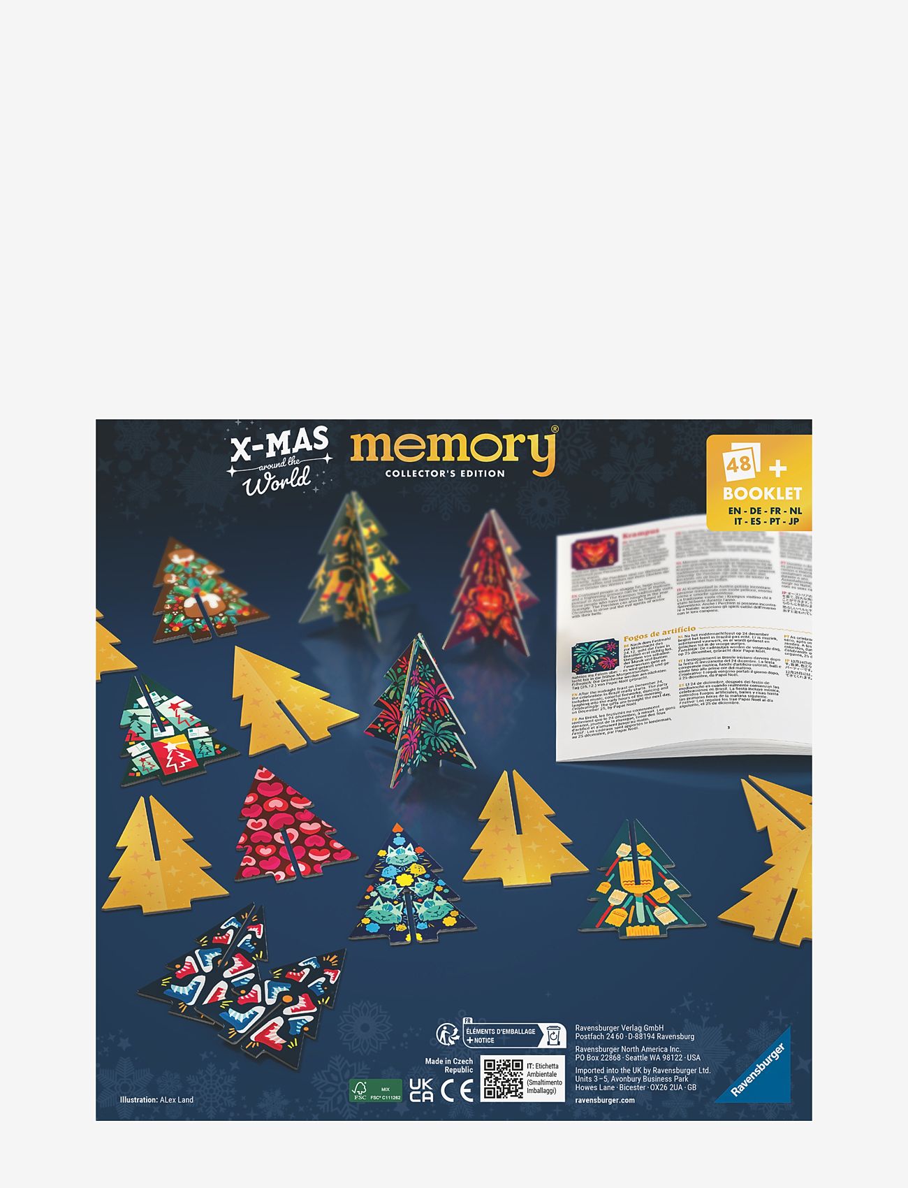 Ravensburger - Collectors memory® XMAS D/F/I/NL/E/EN - craft sets - multi coloured - 1