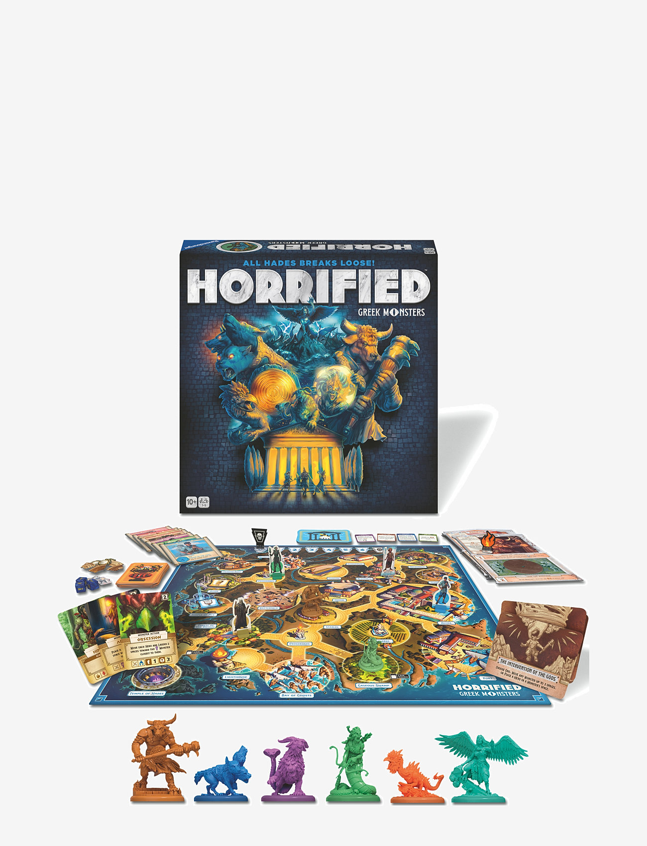 Ravensburger - Horrified Greek Monsters EN - brädspel - multi coloured - 0