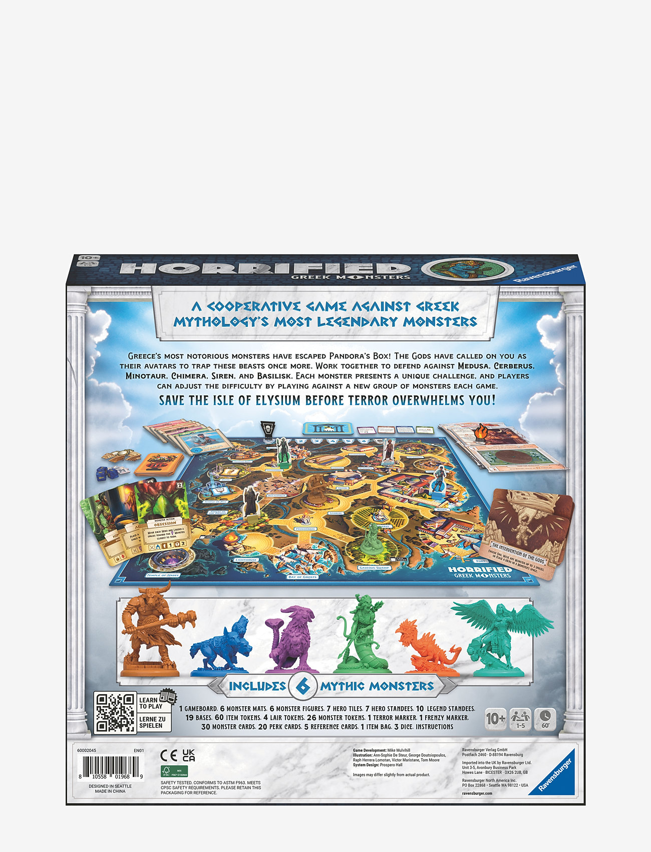 Ravensburger - Horrified Greek Monsters EN - brädspel - multi coloured - 2