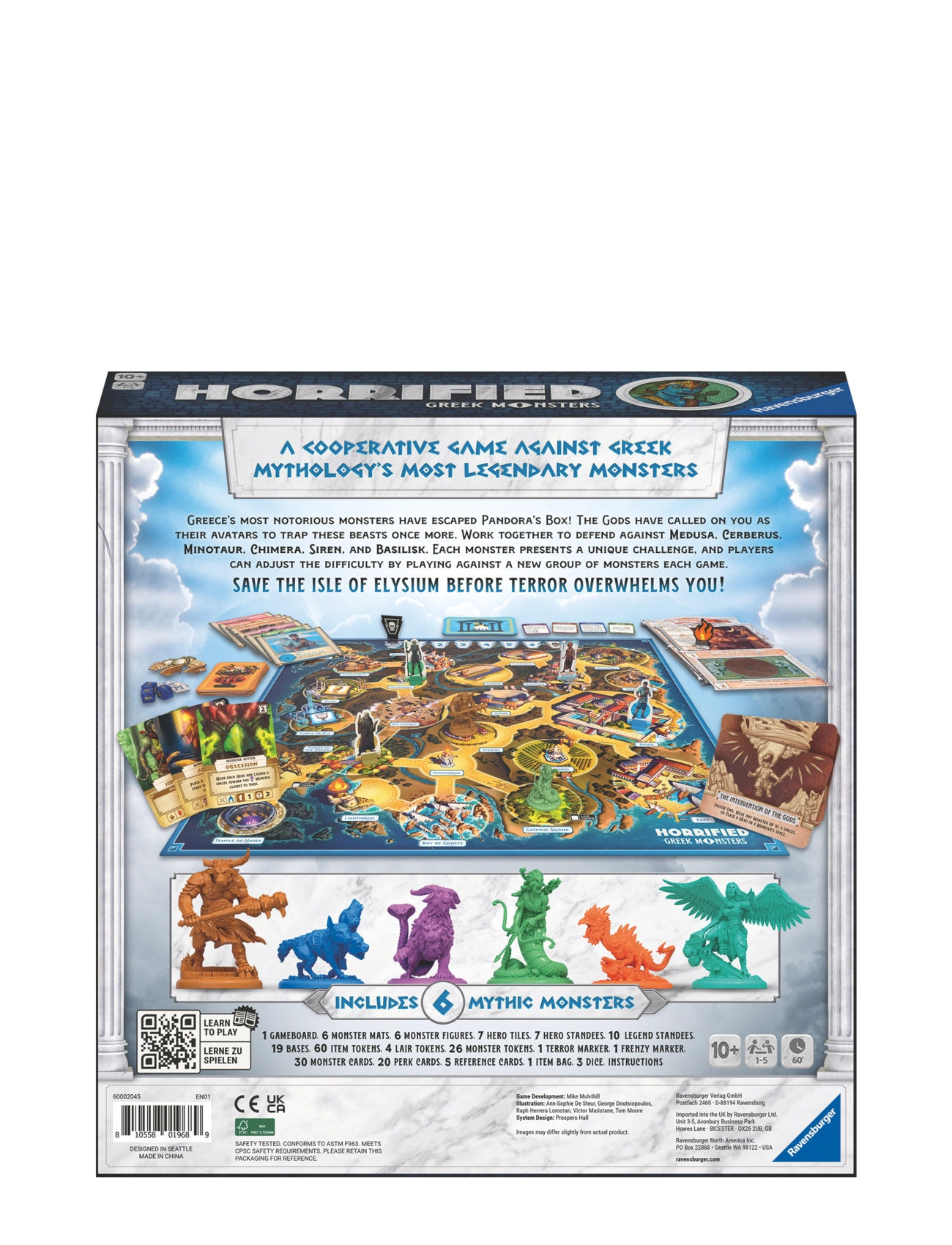 Ravensburger - Horrified Greek Monsters EN - lautapelit - multi coloured - 2