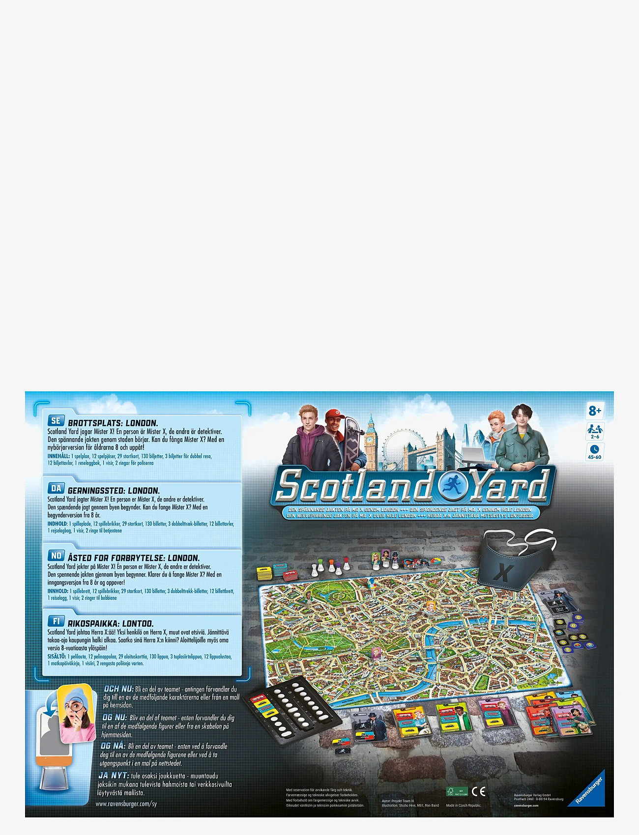 Ravensburger - Scotland Yard - brädspel - multi coloured - 1