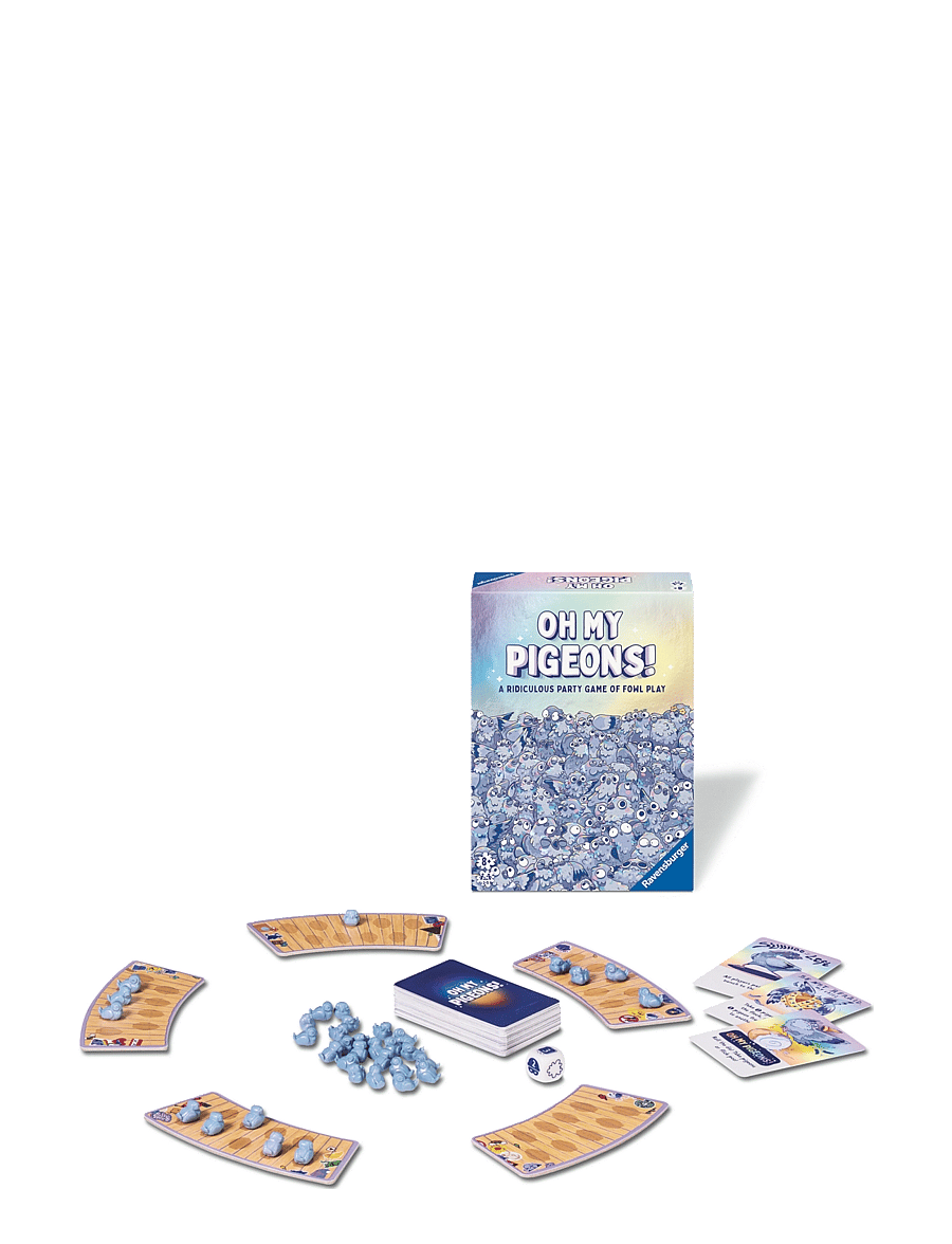 Ravensburger - Oh My Pigeons! EN - kortaspil - multi coloured - 2
