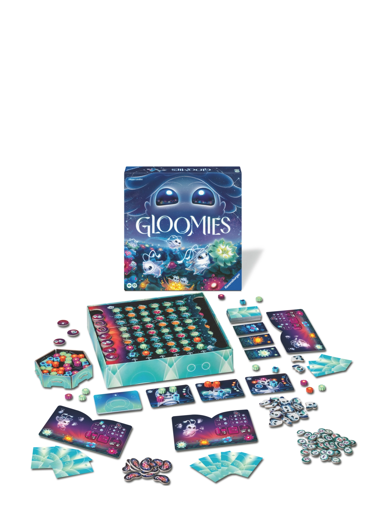 Ravensburger Gloomies En/F/Nl, ENGLISH, Multi/patterned, Spil > Brætspil, Børn