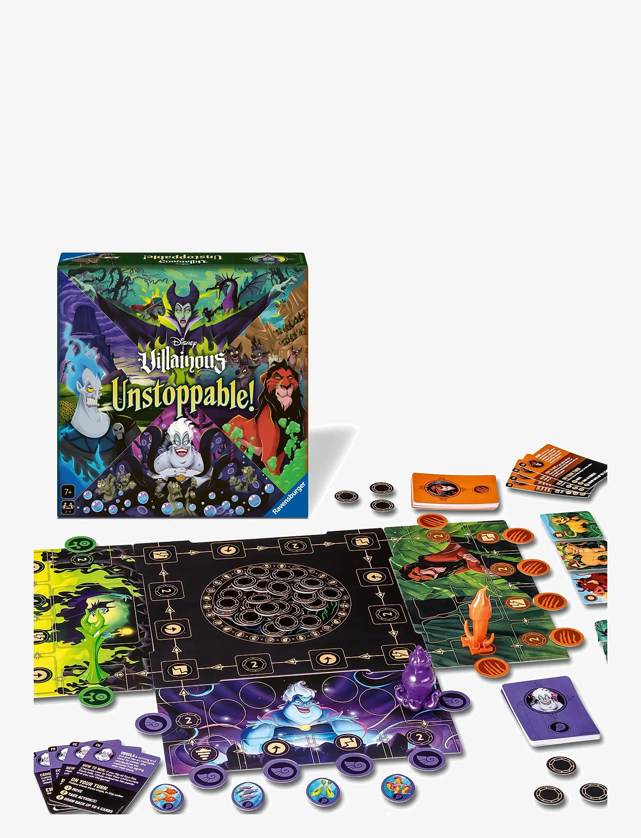 Ravensburger - Disney Villainous Unstoppable!  EN/F/E/NL/I/PT - brætspil - multi coloured - 1