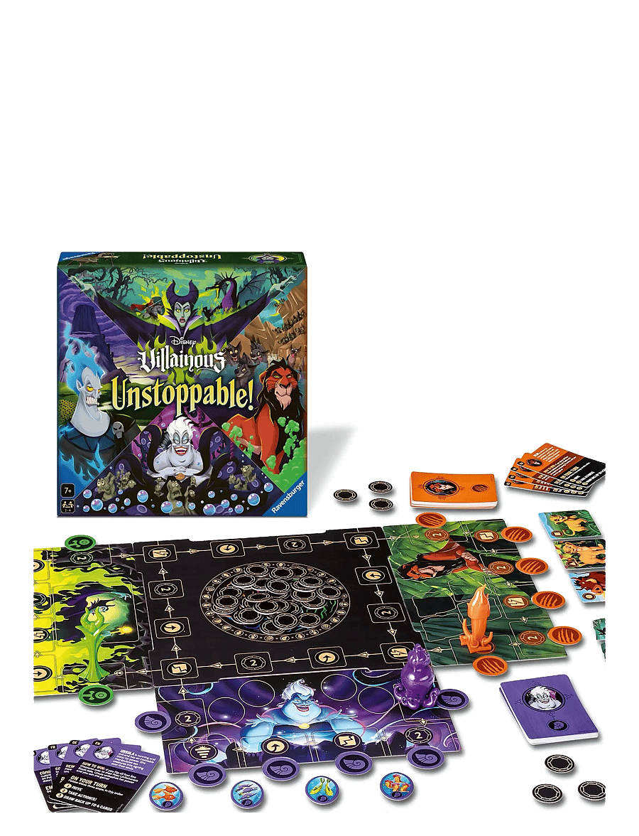 Ravensburger - Disney Villainous Unstoppable! EN/F/E/NL/I/PT - borðspil - multi coloured - 1