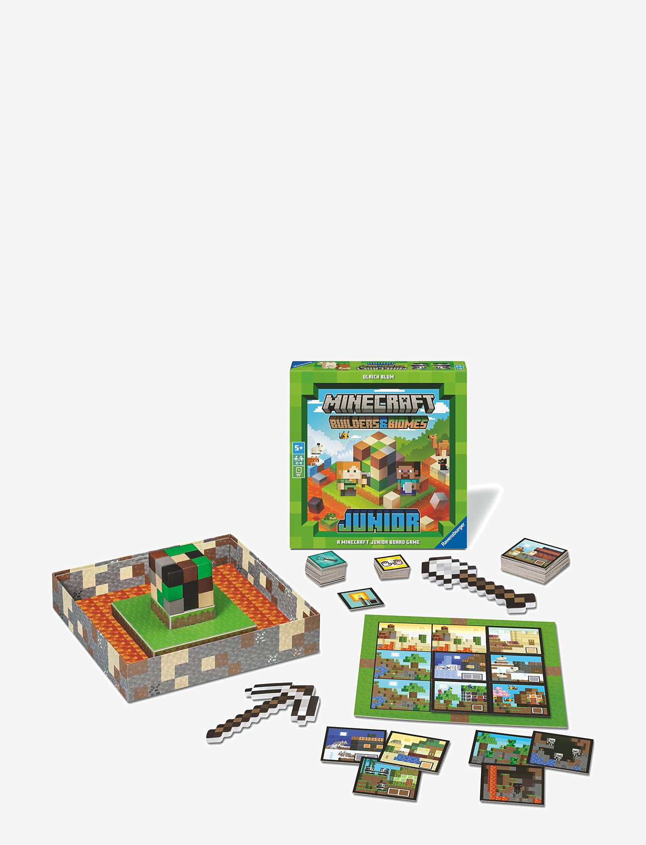 Ravensburger - Minecraft Junior SV/NO/DA/FI - board games - multi coloured - 0