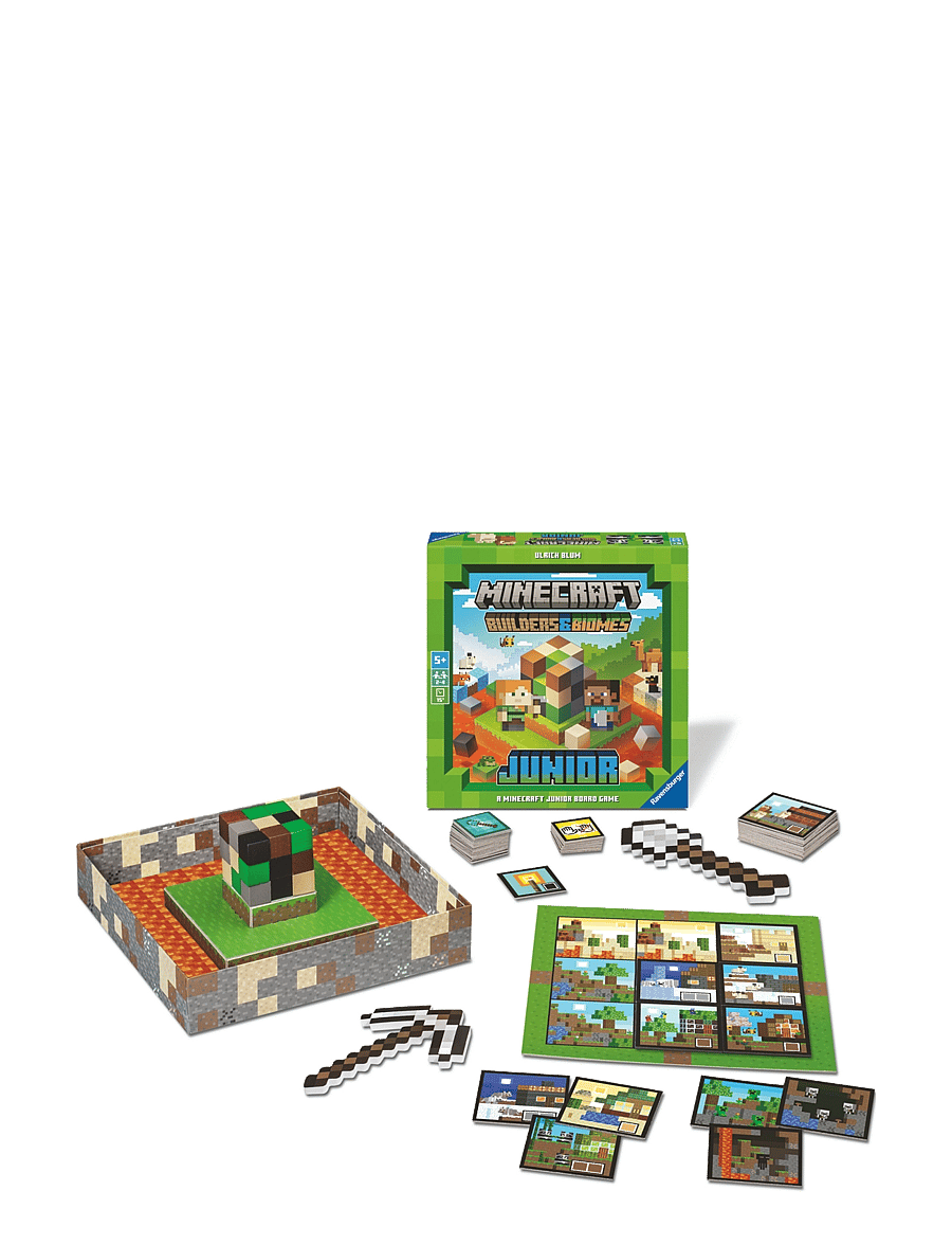 Ravensburger - Minecraft Junior SV/NO/DA/FI - brädspel - multi coloured - 0