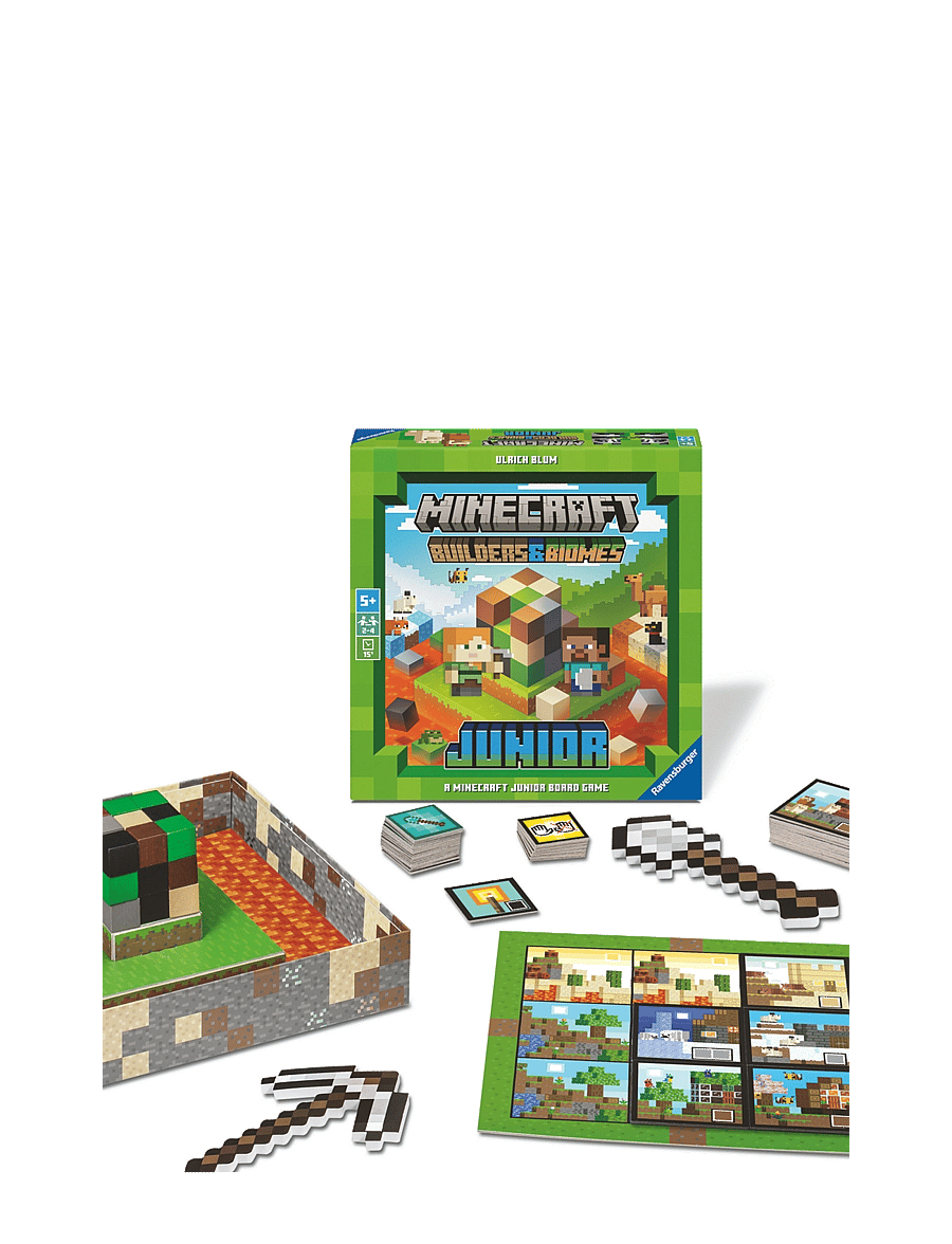 Ravensburger - Minecraft Junior SV/NO/DA/FI - brädspel - multi coloured - 1
