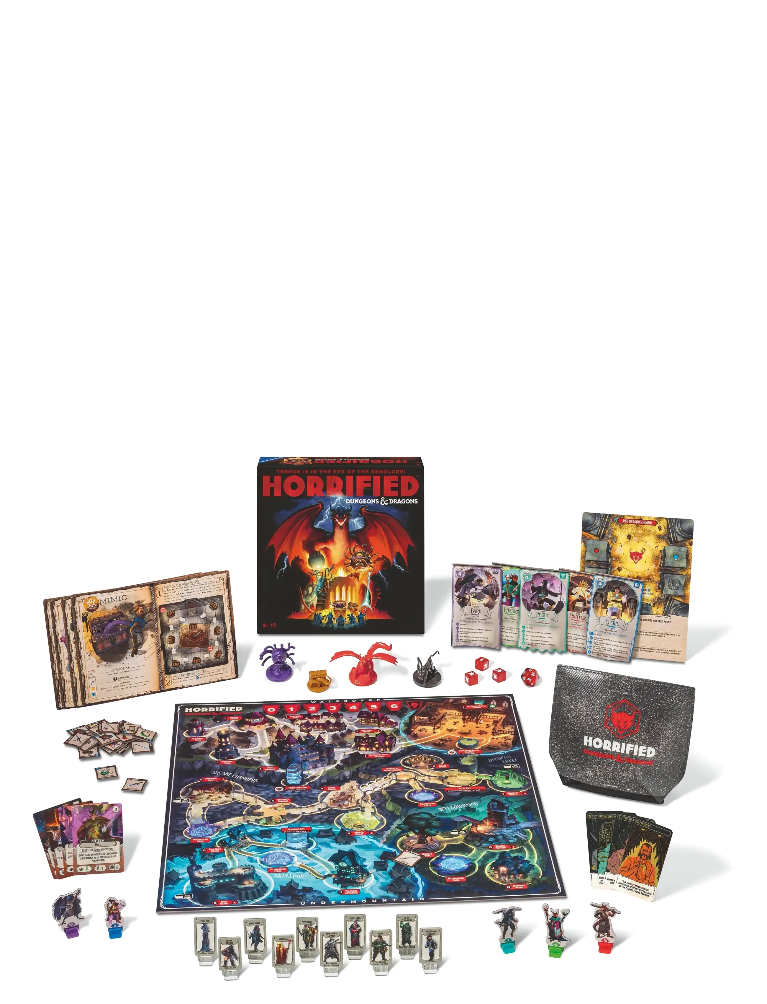Ravensburger Horrified Dungeons & Dragons, ENGLISH, Multi/patterned, Spil > Brætspil, Børn