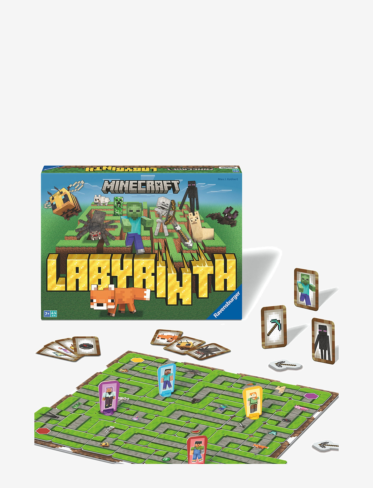 Ravensburger - Minecraft Labyrinth SV/NO/FI/DA - brætspil - multi coloured - 0