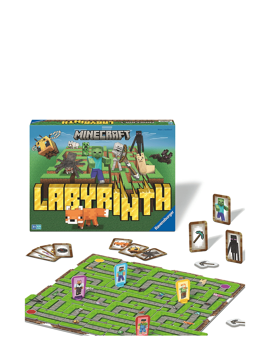Ravensburger - Minecraft Labyrinth SV/NO/FI/DA - brädspel - multi coloured - 0