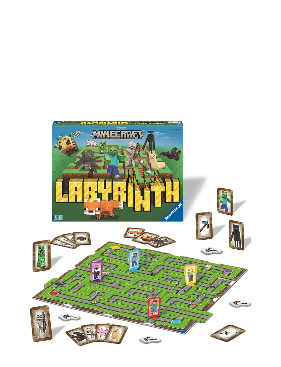 Ravensburger - Minecraft Labyrinth SV/NO/FI/DA - brädspel - multi coloured - 3