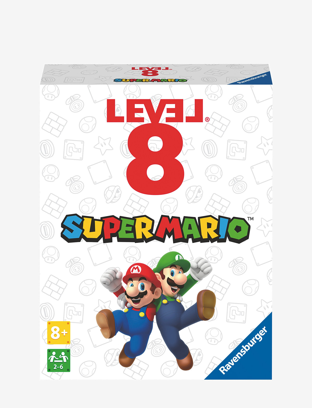 Ravensburger - Super Mario Level 8 SV/NO/DA/FI - kortspil - multi coloured - 1