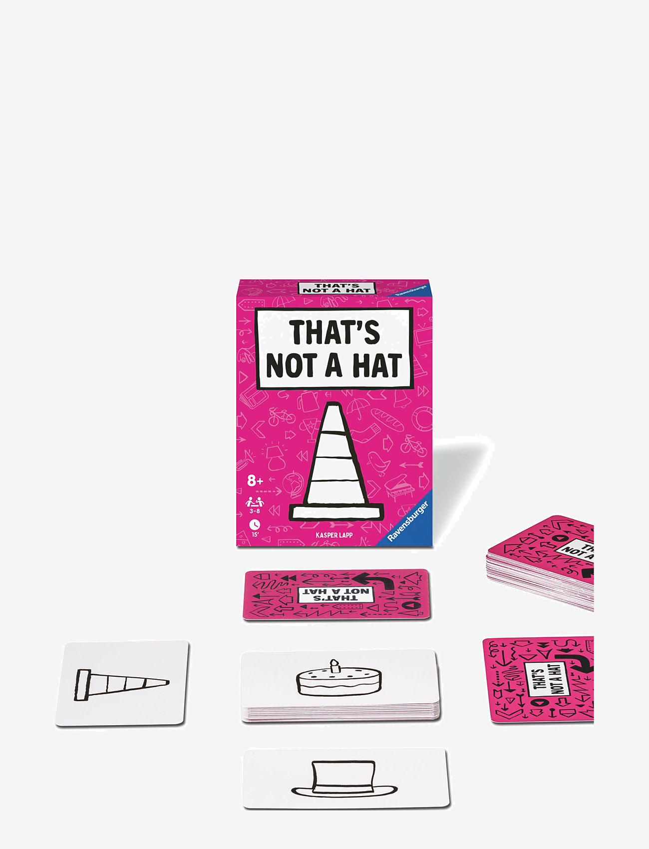 Ravensburger - That's Not A Hat SV/NO/DA/FI - kortspil - multi coloured - 0