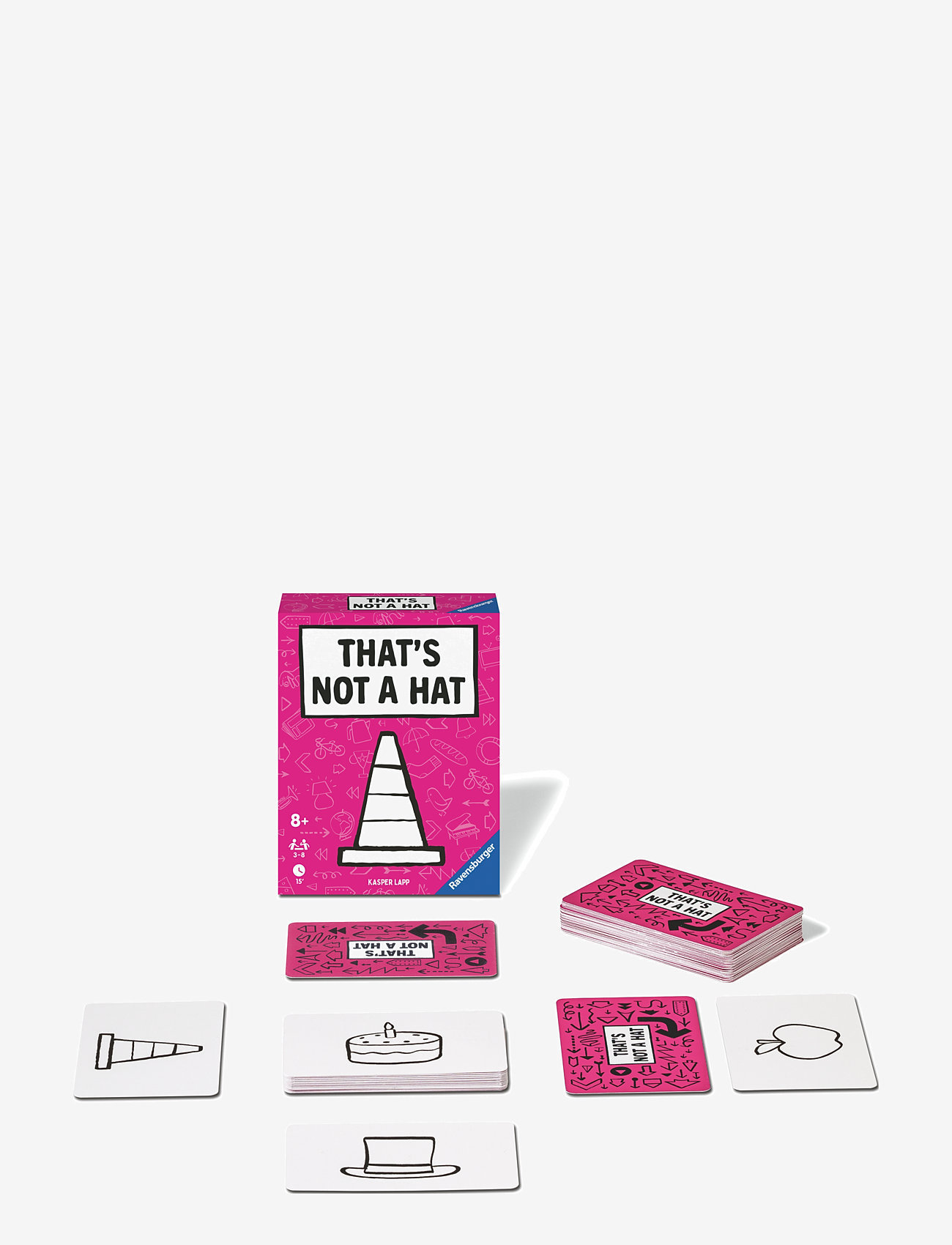 Ravensburger - That's Not A Hat SV/NO/DA/FI - kortspil - multi coloured - 1
